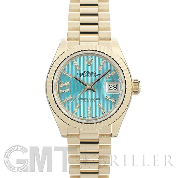 中古)ROLEX ロレックス デイトジャスト 28 279178 コーンフラワー