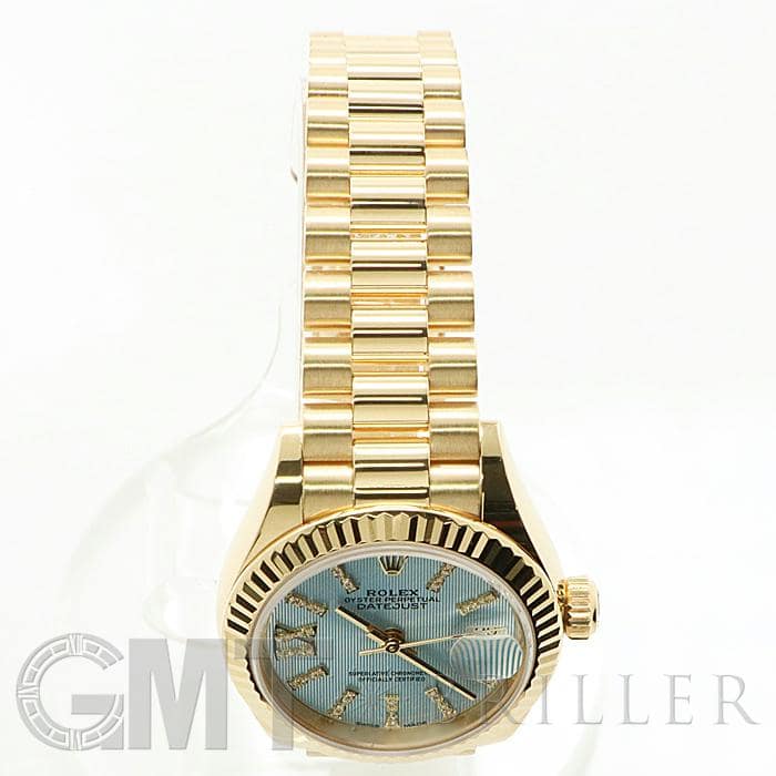 中古)ROLEX ロレックス デイトジャスト 28 279178 コーンフラワー