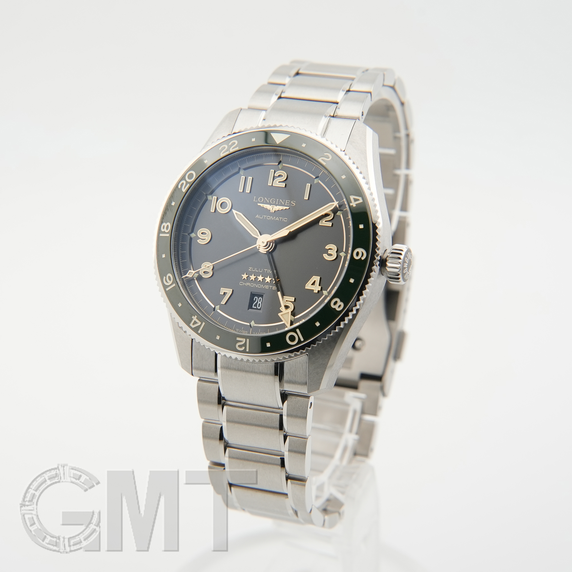 新品)LONGINES ロンジン スピリット ZULU TIME 42mm L3.812.4.63.6