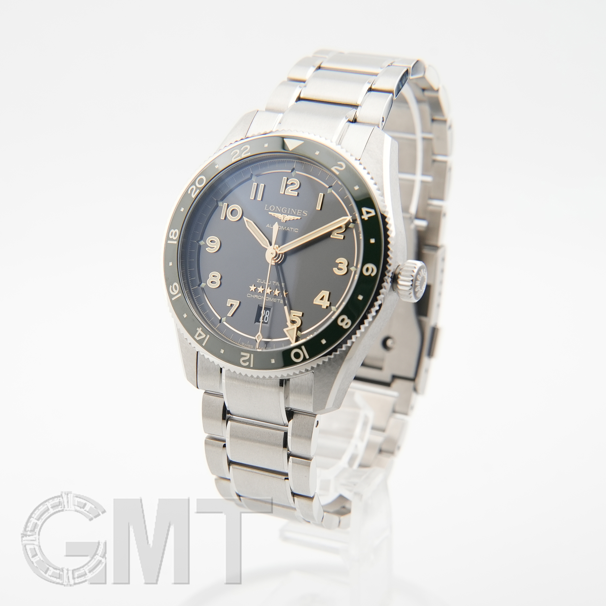 リィ様 新品)LONGINES ロンジン スピリット ZULU TIME 42mm L3.812.4.63.6