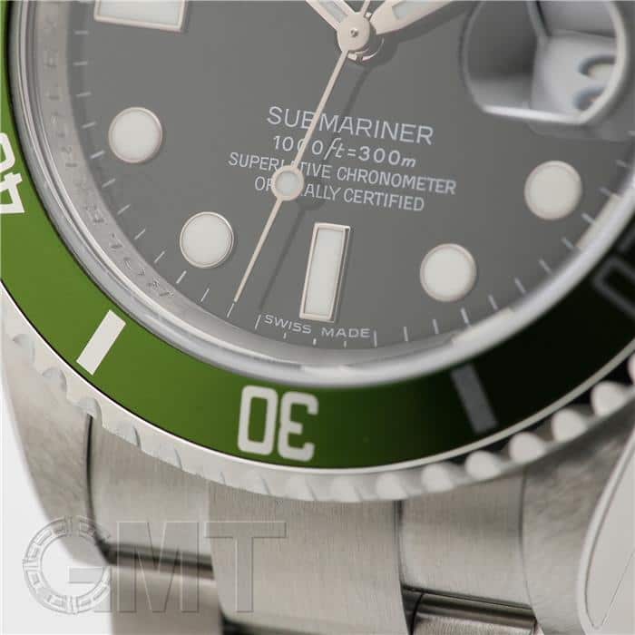 中古)ROLEX ロレックス サブマリーナー デイト 16610LV グリーン