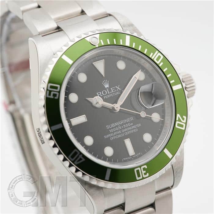 中古)ROLEX ロレックス サブマリーナー デイト 16610LV グリーン