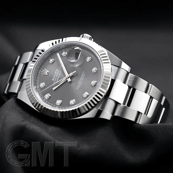 未使用)ROLEX ロレックス デイトジャスト 41 126334G スレート 10P