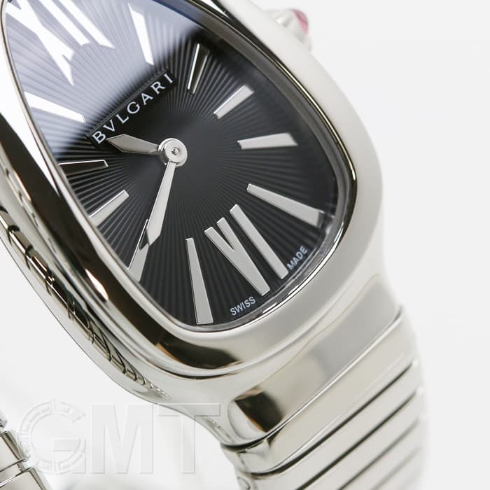 新品)BVLGARI ブルガリ セルペンティ ブラック SP35BSS.1T（商品ID