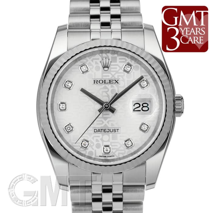 中古)ROLEX ロレックス デイトジャスト 116234G シルバー