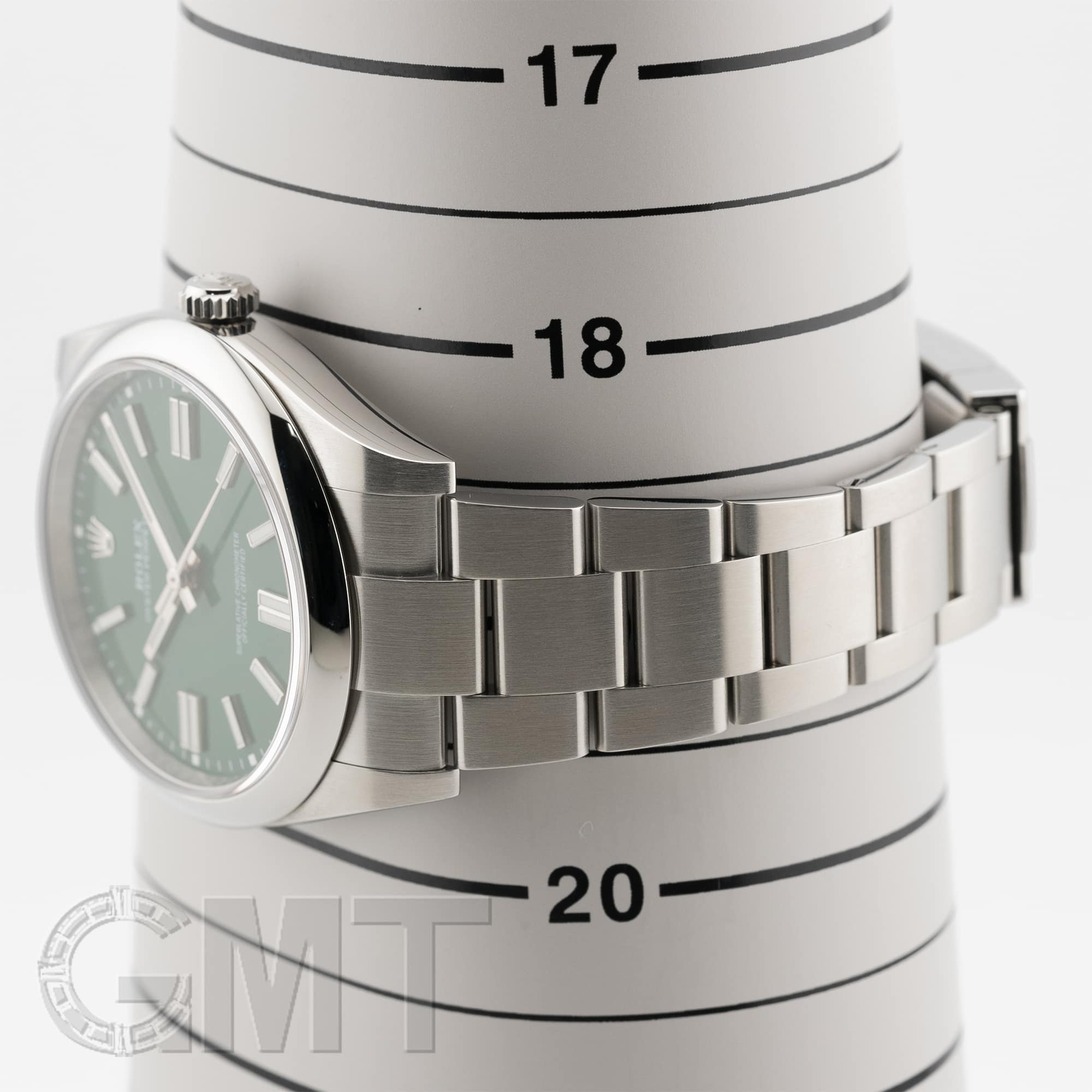中古)ROLEX ロレックス オイスターパーペチュアル 41 124300 グリーン