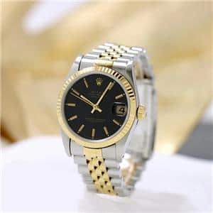 ROLEX ロレックス デイトジャスト 68273 ブラック メイン