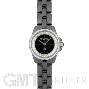 CHANEL シャネル J12 XS ブラックセラミック 19mm フランジダイヤ H5235 メイン