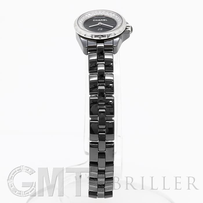 新品)CHANEL シャネル J12 XS ブラックセラミック 19mm フランジダイヤ