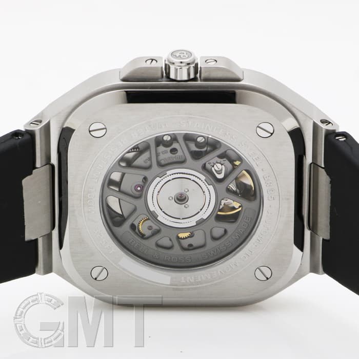 新品)BELL & ROSS ベル&ロス BR 05 グレースティール BR05A-GR-ST/SRB