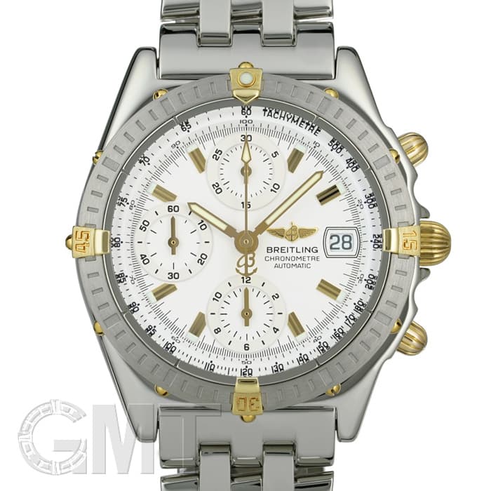 中古)BREITLING ブライトリング クロノマット ビコロ ホワイト