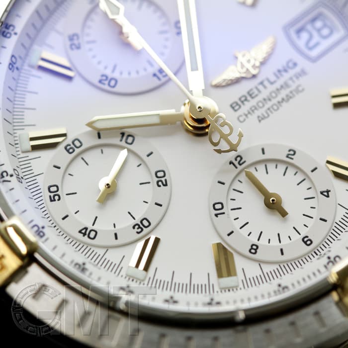 中古)BREITLING ブライトリング クロノマット ビコロ ホワイト