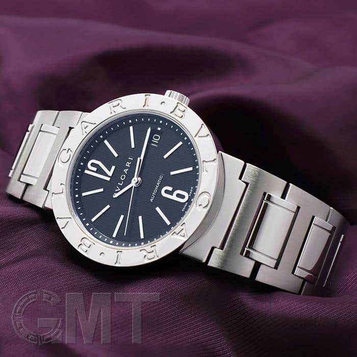 ブルガリ　BVLGARI★ダイヤベゼル　BB38SS★メンズ　ブラックダイヤル 中古)BVLGARI ブルガリ ブルガリ・ブルガリ ブラック BB38BSSD