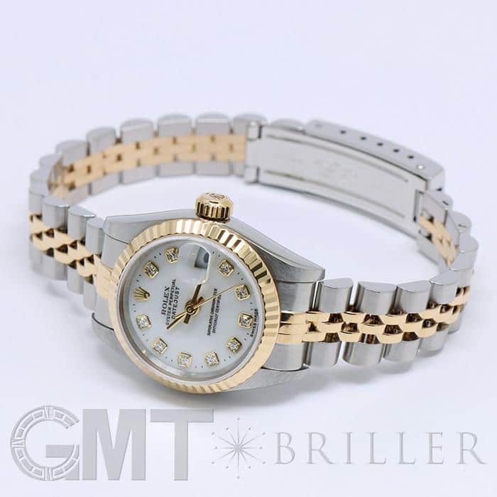 ROLEX ロレックス/DATE JUST 10P ダイヤ/79173G/K61****/ABランク/91【中古】 ロレックス デイトジャスト 10Pダイヤモンド コンピューター文字盤