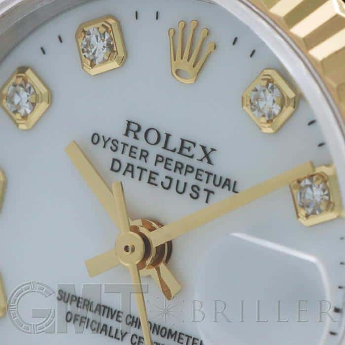 中古)ROLEX ロレックス デイトジャスト 79173G ホワイト 10P
