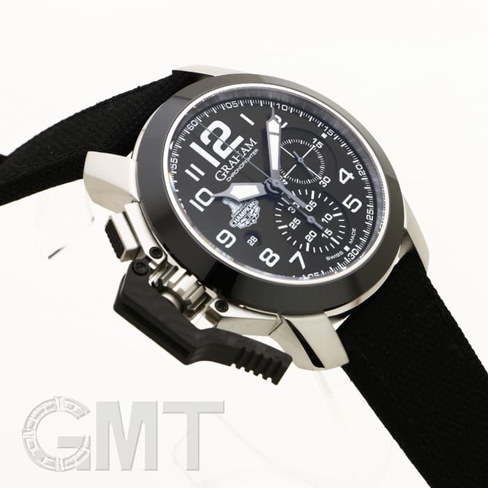 新品)GRAHAM グラハム クロノファイター オーバーサイズ LA