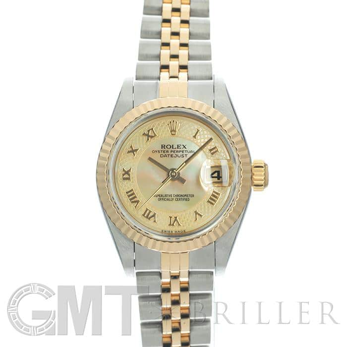中古)ROLEX ロレックス デイトジャスト イエローシェル 79173NRD（商品