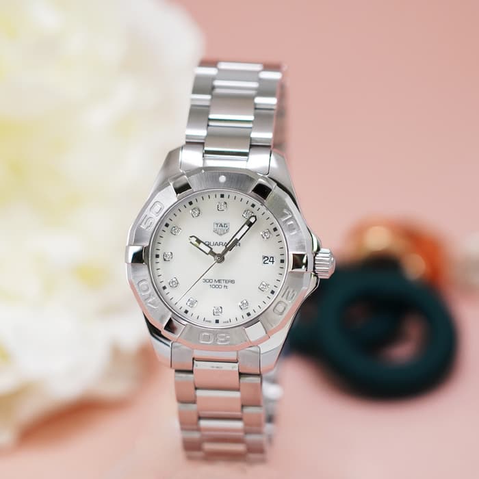 新品)TAG HEUER タグ・ホイヤー アクアレーサー レディ MOP 11P