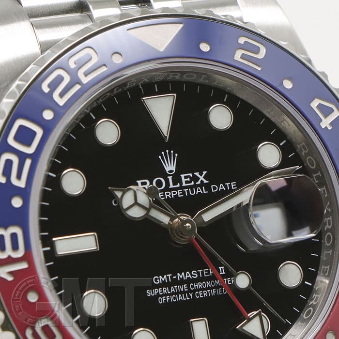 中古)ROLEX ロレックス GMTマスター II 126710BLRO MK1ベゼル（商品ID