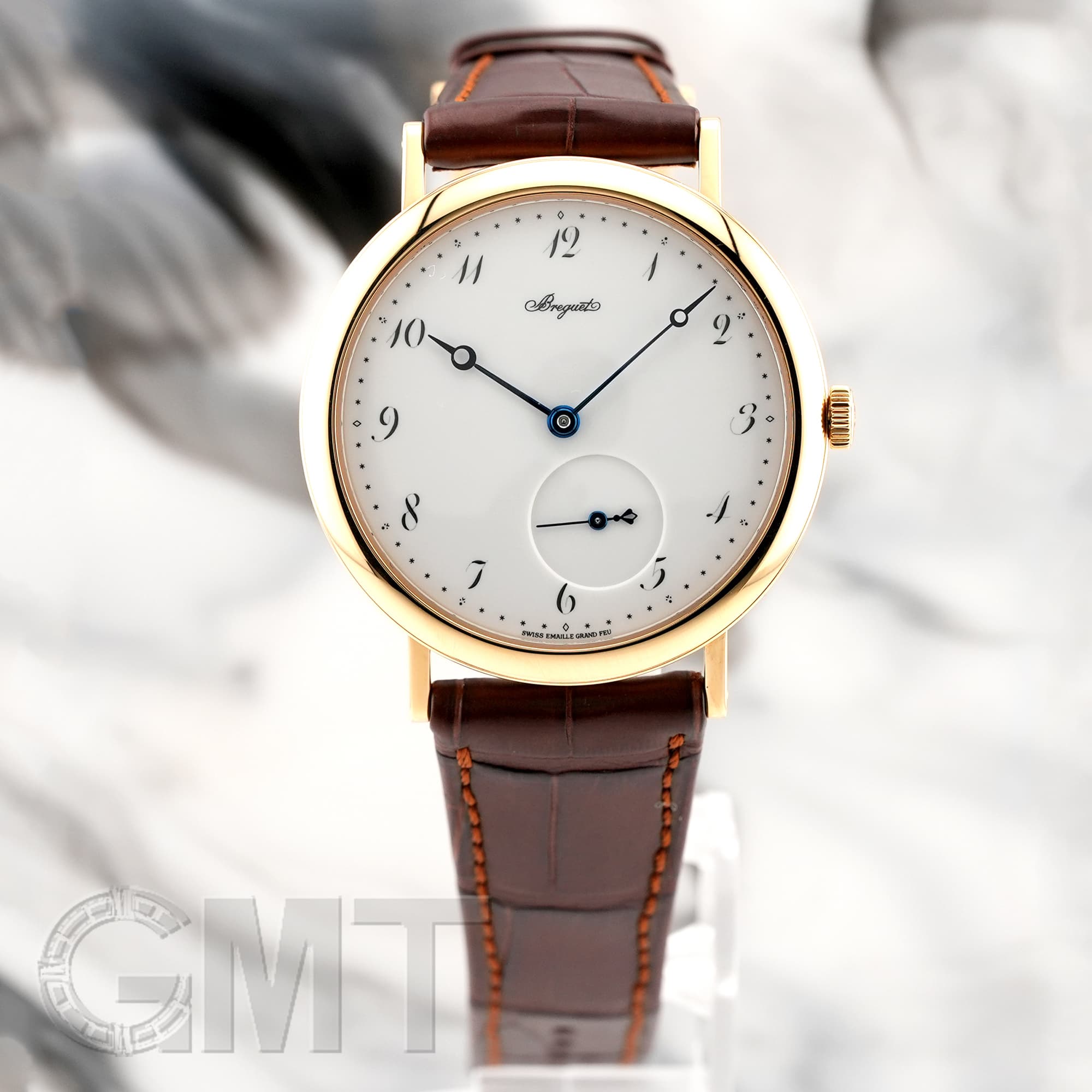 中古)BREGUET ブレゲ クラシック 40mm 5140BA/29/9W6 エナメル文字盤