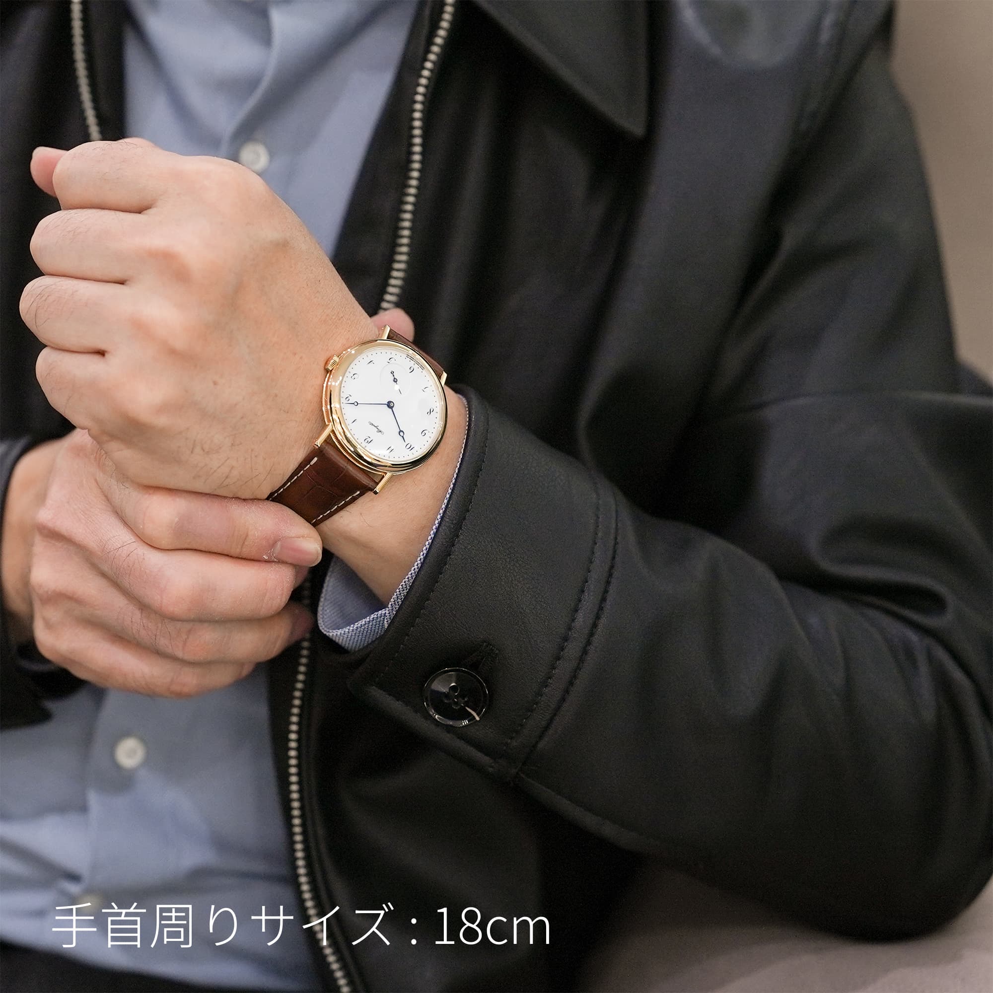 中古)BREGUET ブレゲ クラシック 40mm 5140BA/29/9W6 エナメル文字盤