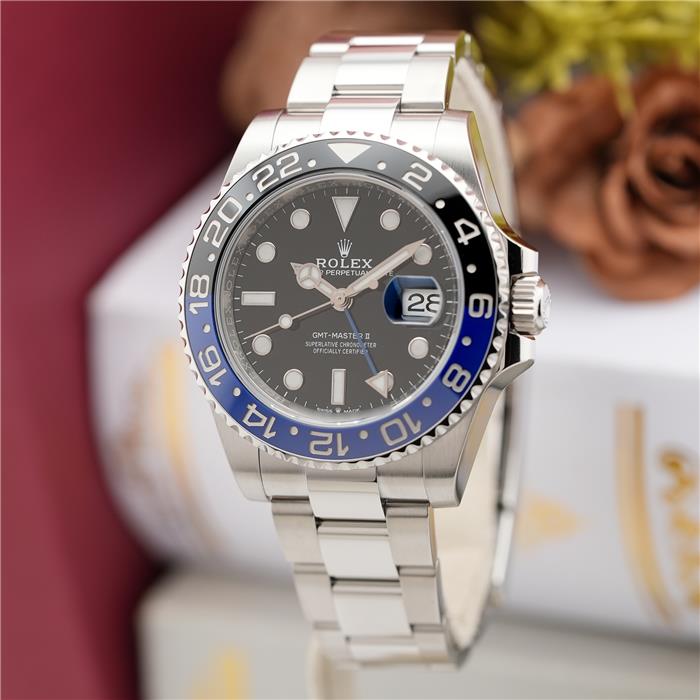 中古)ROLEX ロレックス GMTマスター II 126710BLNR オイスター