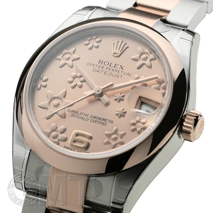 新品)ROLEX ロレックス デイトジャスト 178241 ピンク フラワー（商品