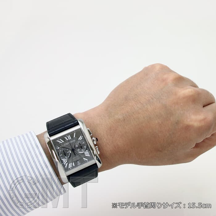 中古)CARTIER カルティエ タンク MC クロノグラフ W5330008（商品ID