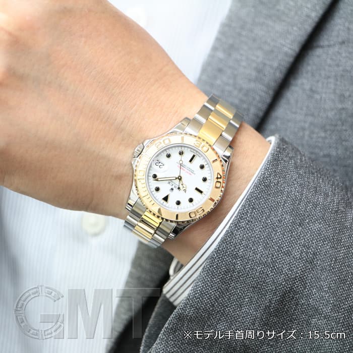 中古)ROLEX ロレックス ヨットマスター ボーイズ 168623 ホワイト 