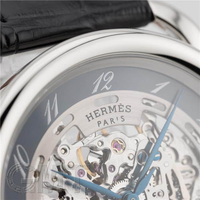 中古)HERMES エルメス アルソー スケルトン 41mm AR6.710a（商品ID 