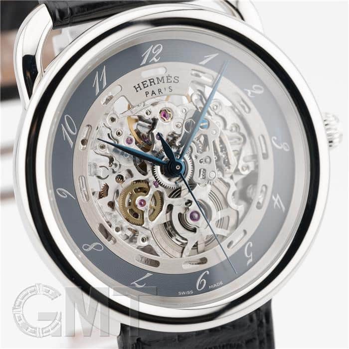 中古)HERMES エルメス アルソー スケルトン 41mm AR6.710a（商品ID