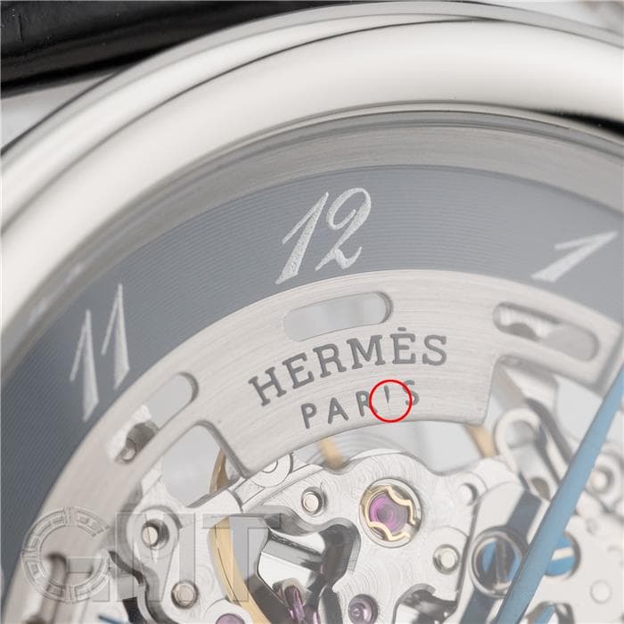 中古)HERMES エルメス アルソー スケルトン 41mm AR6.710a（商品ID