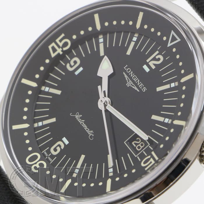 新品)LONGINES ロンジン レジェンド ダイバー L3.674.4.50.0（商品ID