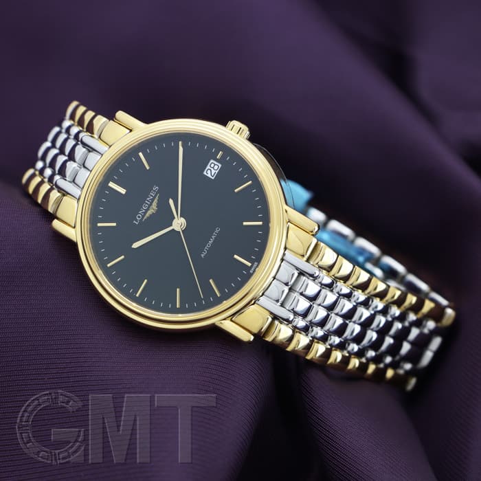 ロンジン グランド クラシック 新品)LONGINES ロンジン グランドクラシック プレザンス ブラック L4