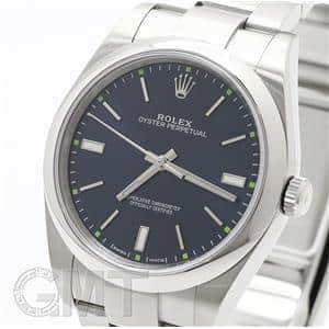 ROLEX ロレックス オイスターパーペチュアル 39 114300 ブルー メイン