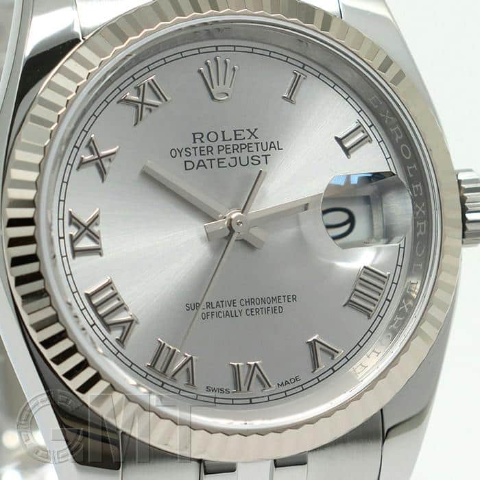 ロレックス 正規ジュビリーブレス 116234 116234 ROLEX（ロレックス） デイトジャスト ブラック/アラビア