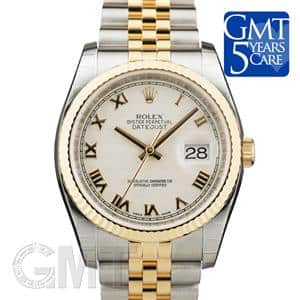 ROLEX ロレックス デイトジャスト 116233 アイボリー ピラミッド ローマ メイン