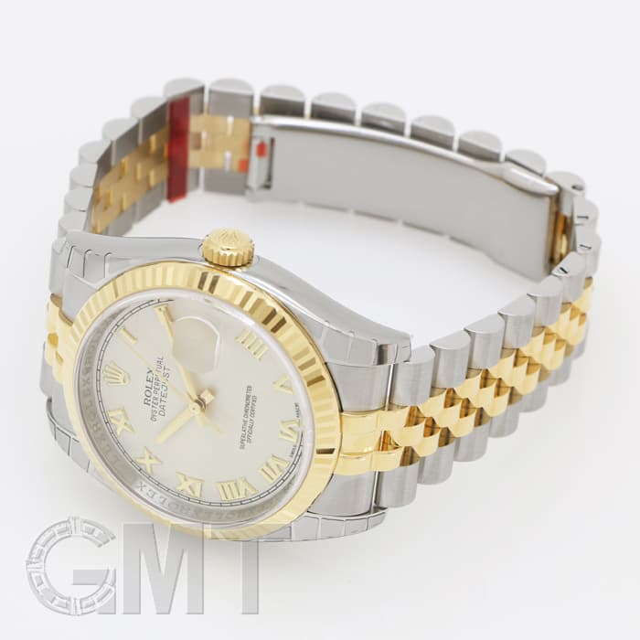新品)ROLEX ロレックス デイトジャスト 116233 アイボリー ピラミッド