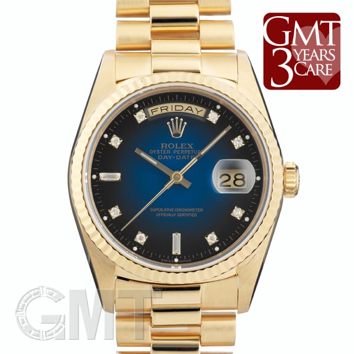 中古)ROLEX ロレックス デイデイト 18238A ブルーグラデーション（商品
