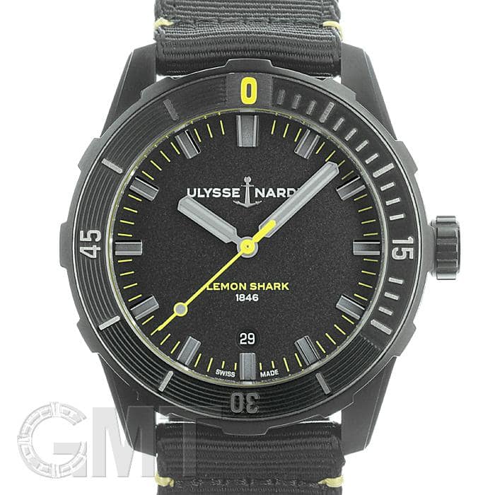 中古)ULYSSE NARDIN ユリス・ナルダン ダイバー 42mm レモンシャーク