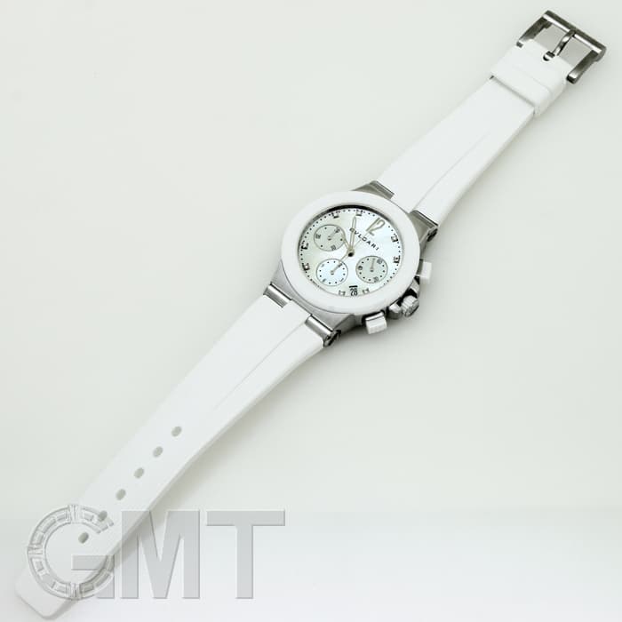 新品)BVLGARI ブルガリ ディアゴノ セラミック DG37WSCVDCH/8（商品ID