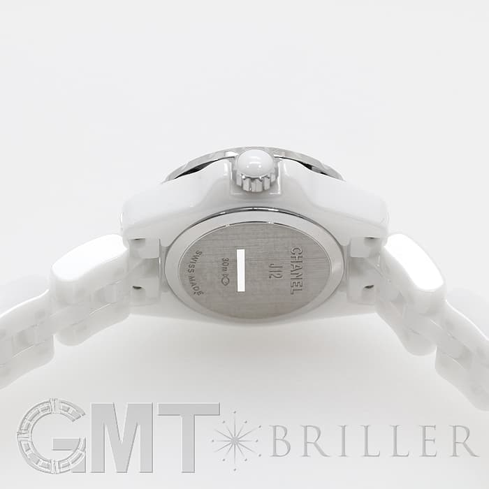 CHANEL シャネル J12 セラミック　ホワイト コマ14㎜２個 CHANEL（シャネル） J12 ホワイトセラミック 33mm H5698 CHANEL 新品
