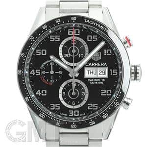 TAG HEUER タグ・ホイヤー カレラ Cal.16 クロノグラフ デイデイト ブラック CV2A1R.BA0799 メイン