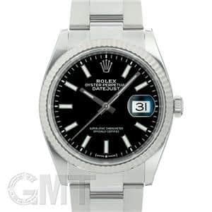 ROLEX ロレックス デイトジャスト 36 126234 ブラック オイスターブレス メイン