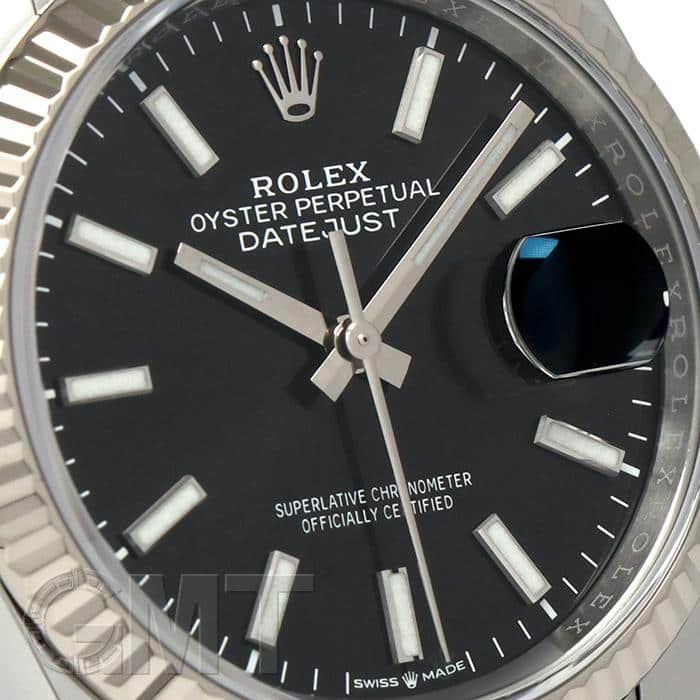 中古)ROLEX ロレックス デイトジャスト 36 126234 ブラック オイスター