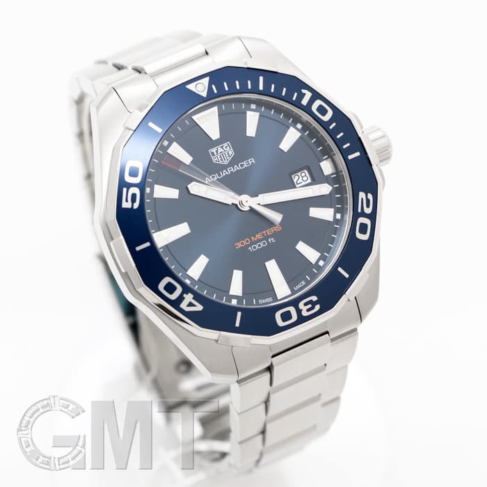 新品)TAG HEUER タグ・ホイヤー アクアレーサー 300M ブルー 43mm