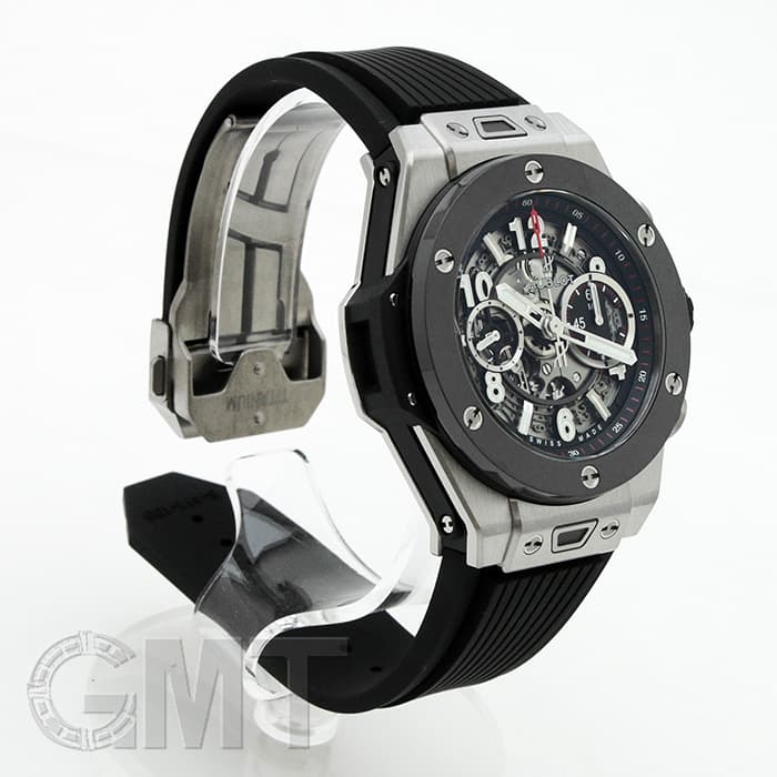 新品)HUBLOT ウブロ ビッグバン ウニコ チタニウム セラミック 411.NM