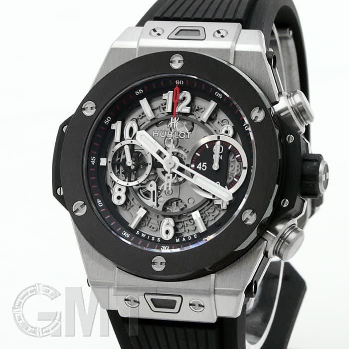 新品)HUBLOT ウブロ ビッグバン ウニコ チタニウム セラミック 411.NM