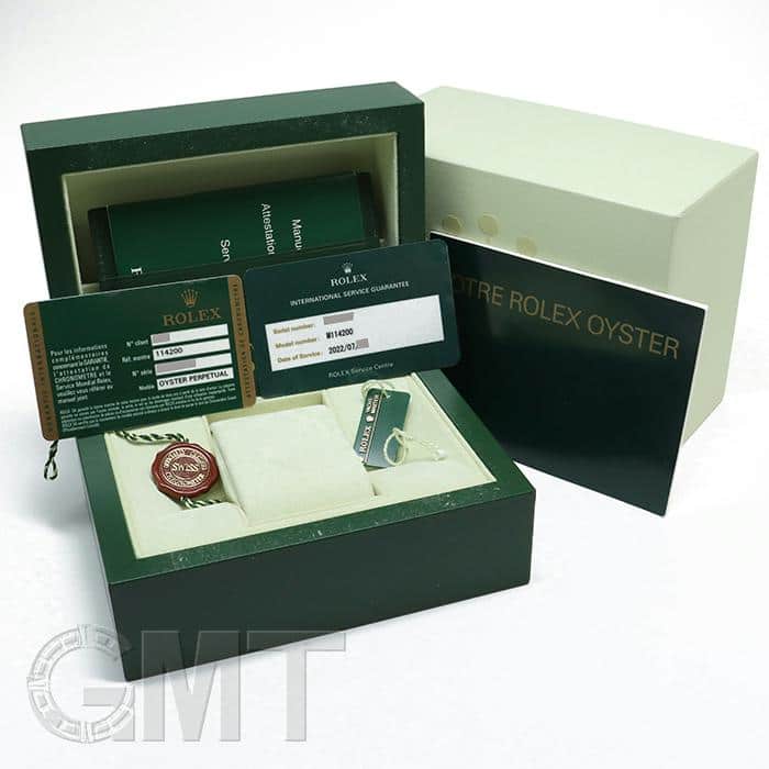 中古)ROLEX ロレックス エアキング 114200 シルバー 369 ピンク