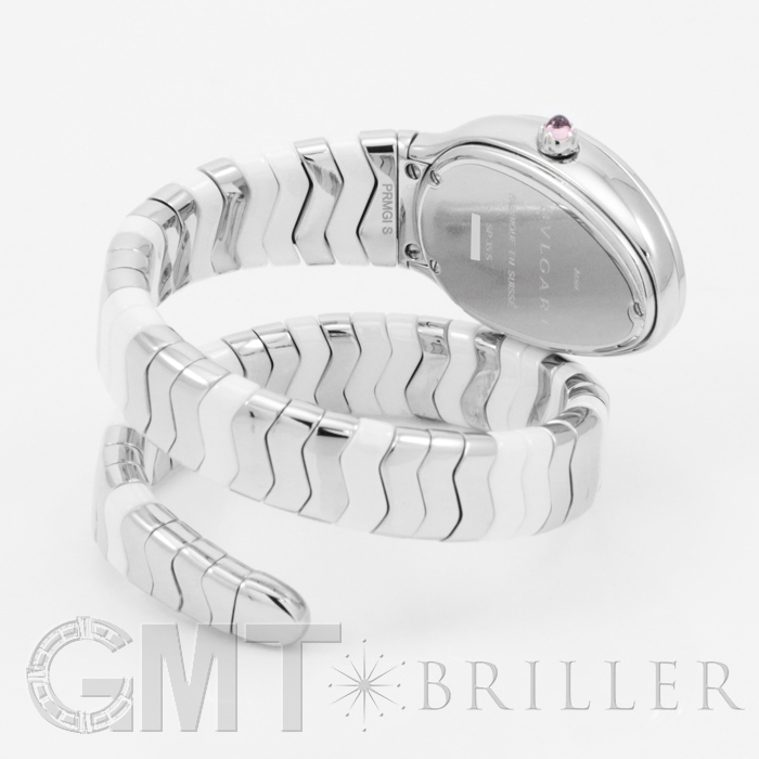 ブルガリ セルペンティスピガ SP35WSWCS.1T SS×ホワイトセラミック